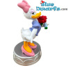 Daisy Duck mit Rosen – Disney-Figur auf Sockel – De Agostini – 12 cm