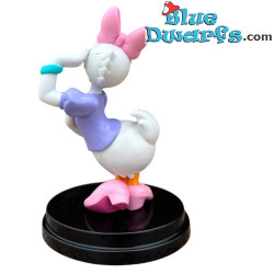 Verlegen Daisy Duck – Disney-beeldje op sokkel – De Agostini – 12 cm