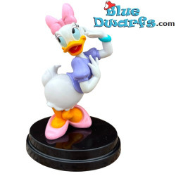 Verlegen Daisy Duck – Disney-beeldje op sokkel – De Agostini – 12 cm
