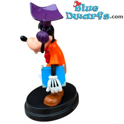 Goofy Graduating with Blue Book – Disney Figurine on Pedestal – De Agostini – 18 cm