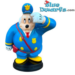 Commissario Basettoni – Statuina Disney su piedistallo – De Agostini – 15 cm