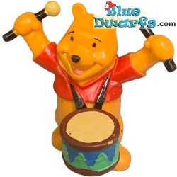 Disney Winnie the Pooh Figura Vintage – Winnie con Tarro de Miel – Figura de Colección de Plástico – Decoración y Regalo