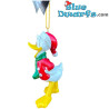 Donald Duck en tenue de Noël – Mickey et ses amis – Décoration de Noël 3D Disney pour sapin – Polyrésine – 9,5 × 5,5 cm