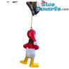Paperino in abito natalizio – Mickey & Friends – Decorazione natalizia 3D Disney per albero – Poliresina – 9,5 × 5,5 cm