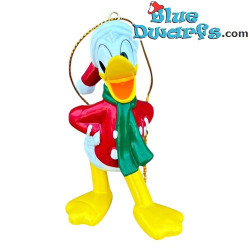 Donald Duck in kerstoutfit – Mickey & Friends – Disney 3D Kerstboomornament – Kunsthars – 9,5 × 5,5 cm