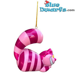 Stregatto – Alice nel Paese delle Meraviglie – Decorazione natalizia 3D Disney per albero – Poliresina – 9 × 10 cm