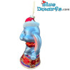 Shiny Dumbo with Christmas Hat – Disney Christmas Glass Tree Ornament – 15 cm