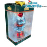 Shiny Dumbo with Christmas Hat – Disney Christmas Glass Tree Ornament – 15 cm