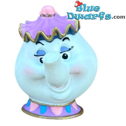 Beauty and the beast -Teapot Mrs. Potts - Disney Princess -  Bullyland - 6cm