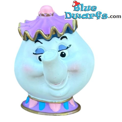 La Bella e la Bestia - Figurina Disney Signora Pottinea - Bullyland - 6cm