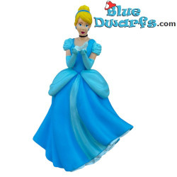 Figurine Cinderella with shoe - In blue dress - Bullyland Disney -7cm