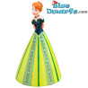 Anna from Frozen with green dress - Disney Princess  Figurine - Bullyland - 9,5cm