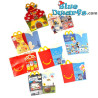 8 Randomly Selected McDonald's Happy Meal Boxes – Various Countries and Years