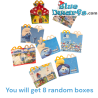 8 Randomly Selected McDonald's Happy Meal Boxes – Various Countries and Years