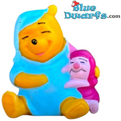 Winnie the Pooh abbraccia Pimpi - Figurina Disney - Bullyland - 5 cm