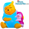 Winnie the Pooh abbraccia Pimpi - Figurina Disney - Bullyland - 5 cm