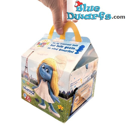 Mc Donalds Happy Meal - scatola -  dei puffo - 2013