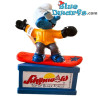 20452: Snowboarder Smurf - Schönwald - Pedestal - Schleich - 5,5cm
