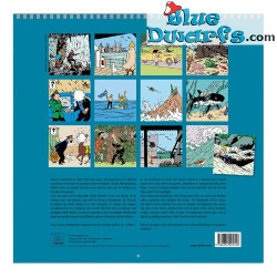 2027 Calendar Tintin along the water - Tintinimaginatio - 30 x 30 cm