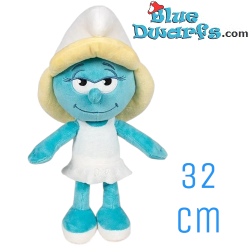 Schlumpfine - Schlumpf Plüschtier - Die Schlümpfe Film Merchandise - Giochi Preziosi - 32 cm