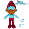 Ken - Papa Smurf's Brother - Smurf Plush - The Smurfs Movie Merchandise - Giochi Preziosi - 32 cm