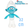 Normal Schtroumpf - Peluche Schtroumpf - Produits dérivés du Film Les Schtroumpfs - Giochi Preziosi - 32 cm