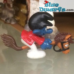 40214: Smurf on Hobby horse