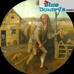Pisapapeles Circular El hijo pródigo - Colección de Arte Jheronimus Bosch - Parastone - 8 x 3,5 cm