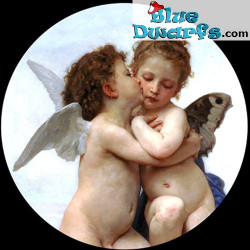 Kreisförmiger Briefbeschwerer L'Amour et Psyché - William-Adolphe Bouguereau Kunstsammlung - Parastone - 8 x 3,5 cm