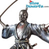 Samurái con Dos Espadas - Colección de Estatuas Samuráis en Combate - Bronze Art - Parastone - 23 cm
