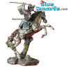 Samurai-Krieger zu Pferd - Samurai im Kampf Statuen Kollektion - Bronze Art - Parastone - 24 cm