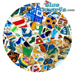 Mosaïque - Presse-papiers - Collection d'Art Antoni Gaudí - Parastone - 8 x 3,5 cm