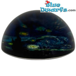 The Starry Night Paperweight - Vincent van Gogh Art Collection - Parastone - 8 x 3,5 cm