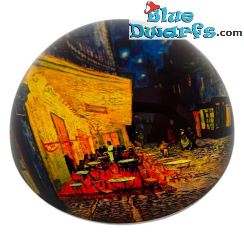 Café Terrace at Night Paperweight - Vincent van Gogh Art Collection - Parastone - 8 x 3,5 cm