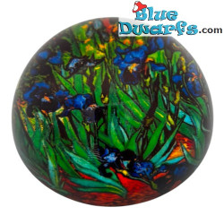Fermacarte Iris - Collezione d'Arte Vincent van Gogh - Parastone - 8 x 3,5 cm