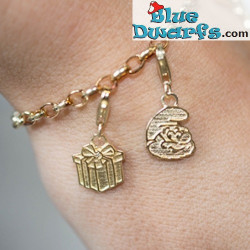 Schtroumpfette Collier jaune  (Diamanti per Tutti +/- 40cm)