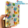 Smurfs with Gifts Boxes - The Smurfs Wrapping Paper for Gifts - The Smurfs Birthday Item - Cromo - 100 x 70 cm