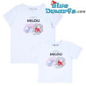 Snowy angel and devil White T-Shirt - 100% cotton - Tintinimaginatio