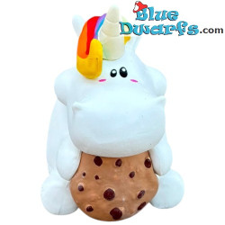 Chubby Unicorn - Pummel & Friends Figurine - Trading Card - Bullyland - +/- 6cm