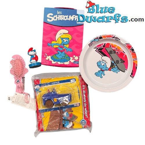 Smurfen set - Verjaardagsidee / smurfenbundel - Ontvang wat je ziet...