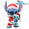 Stitch con traje de Papá Noel y Scrump – Lilo & Stitch – Estatua 3D Disney de Navidad – Polirresina – XL – 140 cm