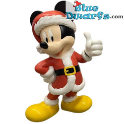 Mickey Mouse dressed in Santa Claus Suit– Mickey Mouse & Friends – Disney Christmas 3D Statue – Polyresin – XL – 140 cm