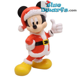 Mickey Mouse in kerstmanpak – Mickey Mouse & Friends – Disney Kerst 3D Figuur – Kunsthars – XL – 140 cm