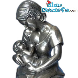 Madre e hijo «Devoción» – Escultura Body Talk - Colección de Arte en Bronce - Parastone - 24,5 cm