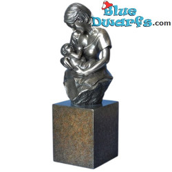 Madre e hijo «Devoción» – Escultura Body Talk - Colección de Arte en Bronce - Parastone - 24,5 cm