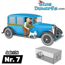 De Chicago Taxi - Kuifje in Amerika - Kuifje Auto - Schaal 1/24 - Nr. 7 - Tintinimaginatio