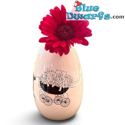 Dubout Zylindrische Vase – Katze mit dem Kinderwagenf – Dubout-Katze – Parastone – 16 cm
