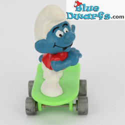40204: Puffo con skateboard (Super puffo)