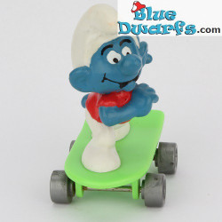 40204: Puffo con skateboard (Super puffo)