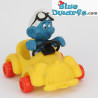 40210: Driver Smurf *yellow car* (Supersmurf)